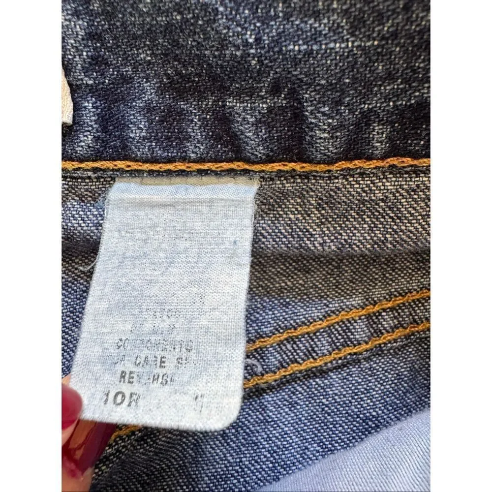 Canyon River Blues flare bootcut blue denim jeans size 10 girls youth